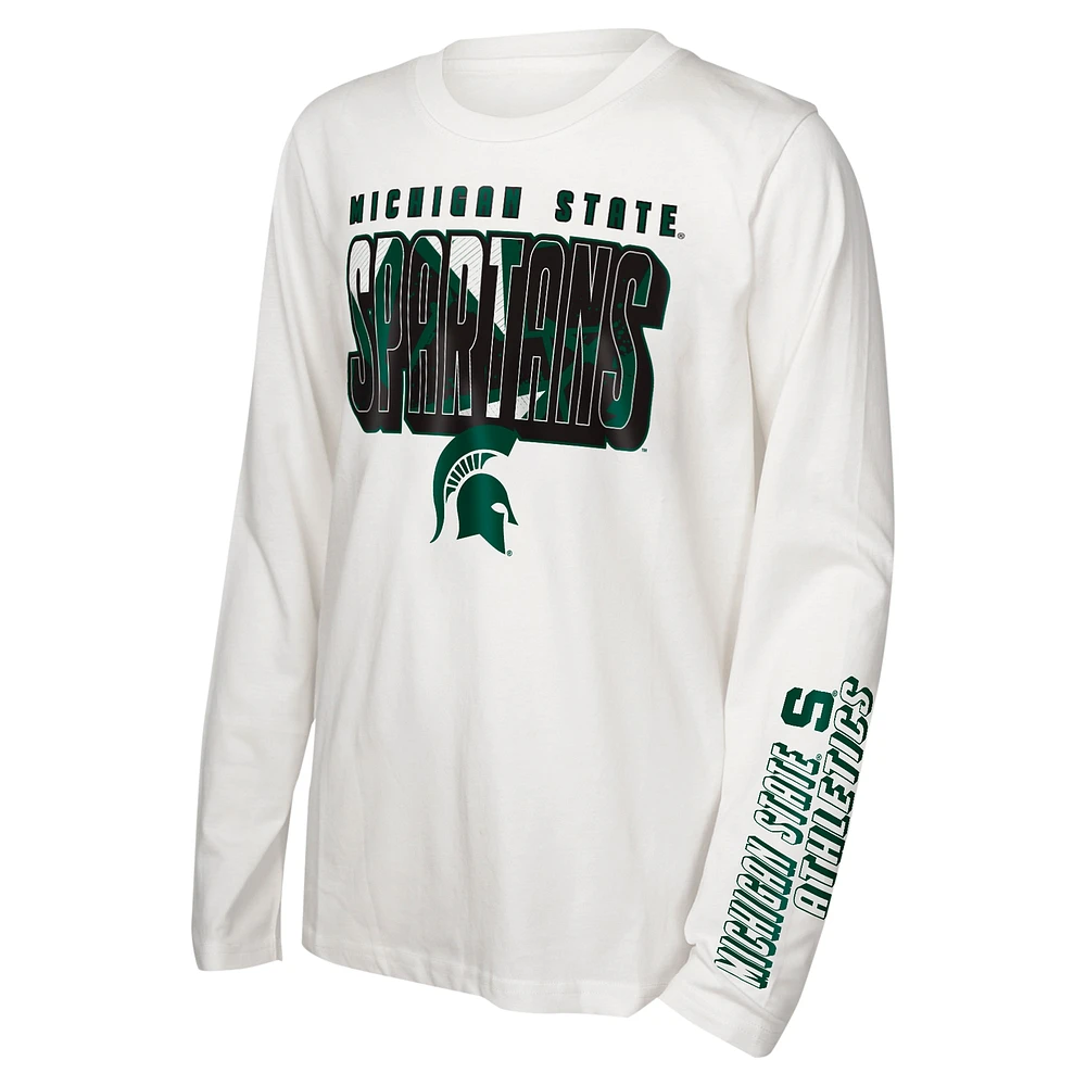 Youth Michigan State Spartans the Mix T-Shirt Combo Set