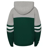 Youth Mitchell & Ness  Green Michigan State Spartans Head Coach Hoodie