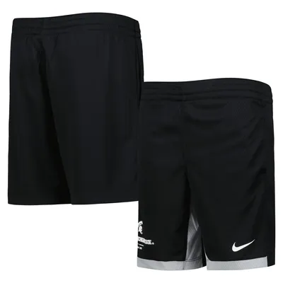 Michigan State Spartans Nike Youth Trophy Performance Shorts - Black