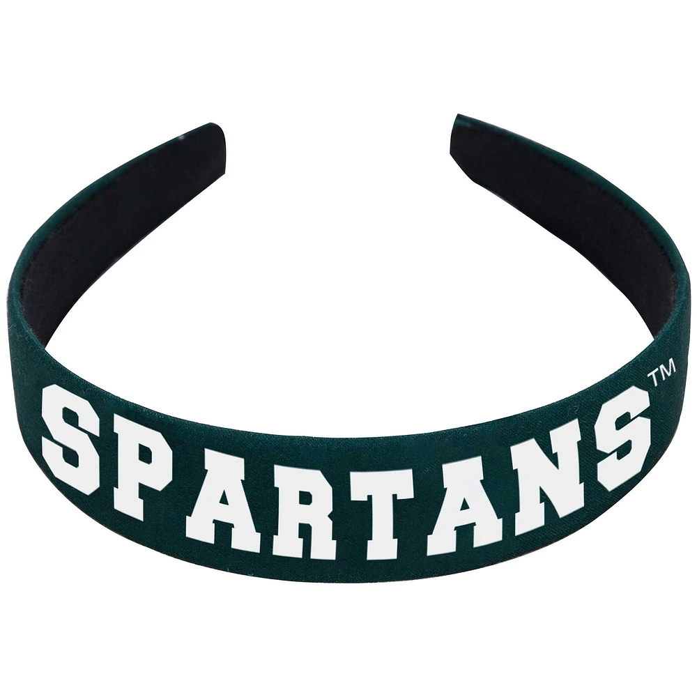 Bandeau rigide vert ZooZatz Michigan State Spartans