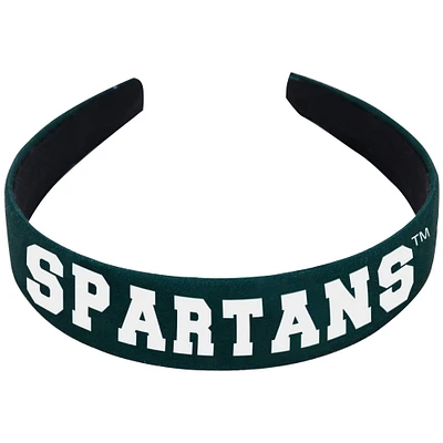 Bandeau rigide vert ZooZatz Michigan State Spartans