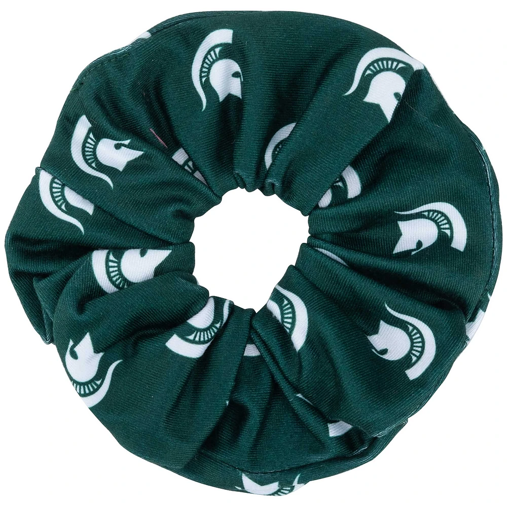 ZooZatz  Green Michigan State Spartans Scrunchie