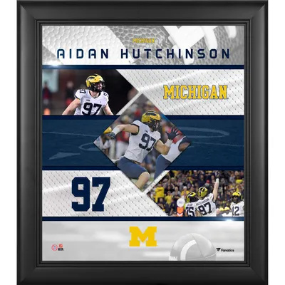 Aidan Hutchinson Detroit Lions Framed 15 x 17 Player Panel Collage