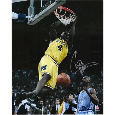 Autographed Sacramento Kings Chris Webber Fanatics Authentic 8'' x 10''  Dunk vs. Lakers Photograph