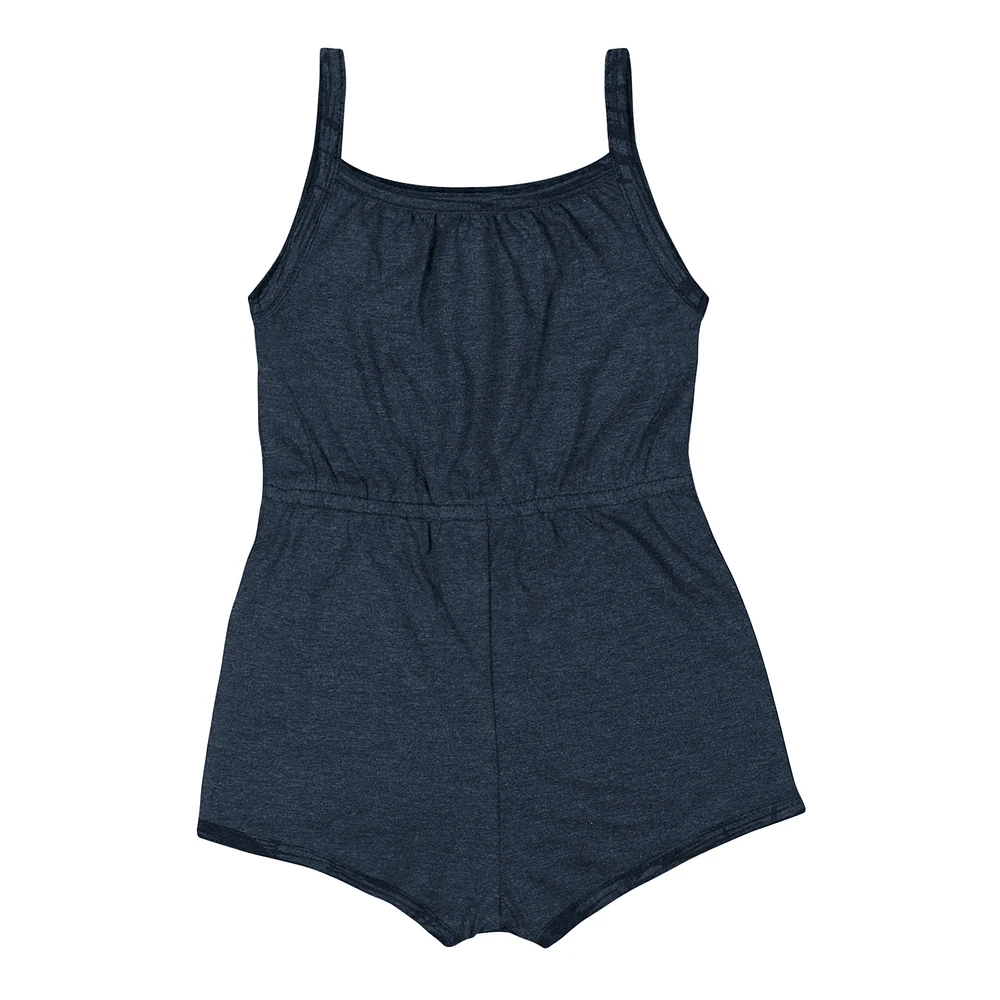 Girls Infant Colosseum Navy Michigan Wolverines Elemental Tank Romper
