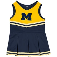 Robe de joie pour fille Colosseum Navy Michigan Wolverines Time For Recess