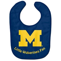 Bavoir pour bébé WinCraft Michigan Wolverines Lil Fan All Pro