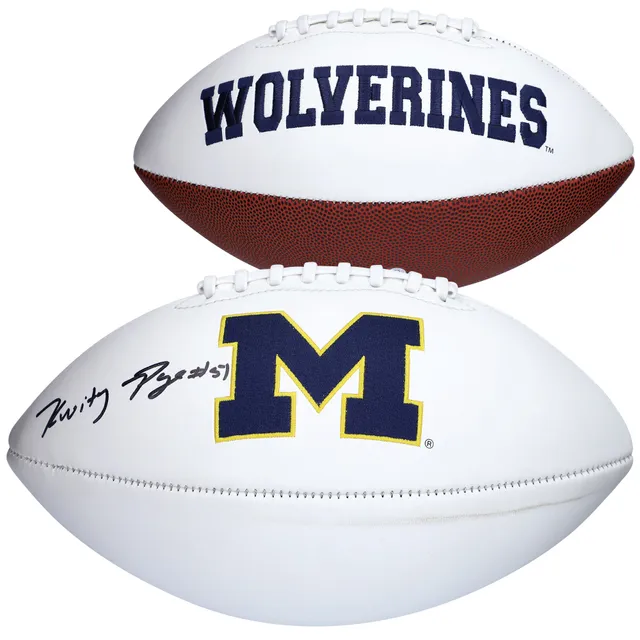 Tom Brady & Charles Woodson Michigan Wolverines Autographed Nike Official  Game Football