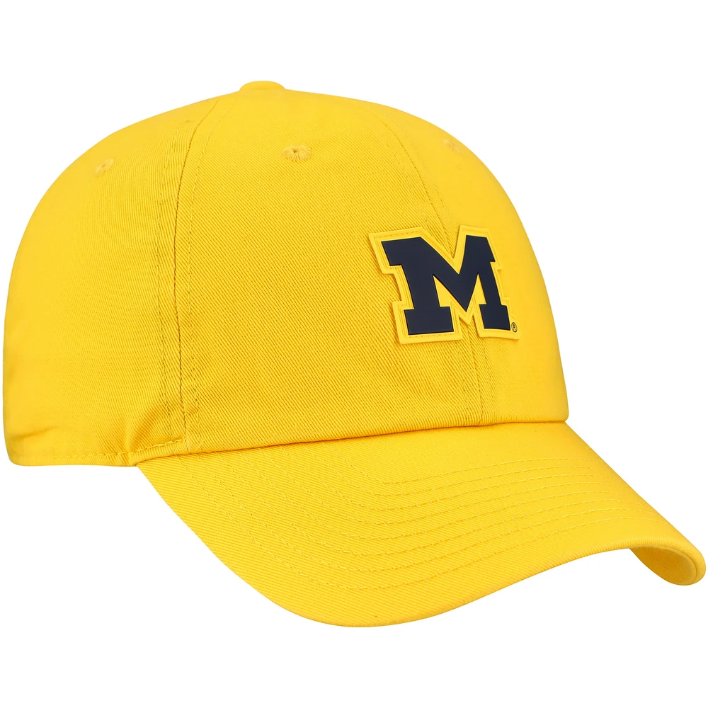 Casquette ajustable Jordan Brand Maize Michigan Wolverines Club Swoosh Performance pour homme