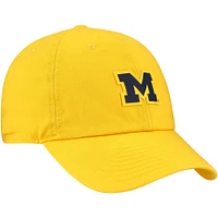Casquette ajustable Jordan Brand Maize Michigan Wolverines Club Swoosh Performance pour homme