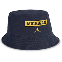 Men's Jordan Brand  Navy Michigan Wolverines Apex Bucket Hat