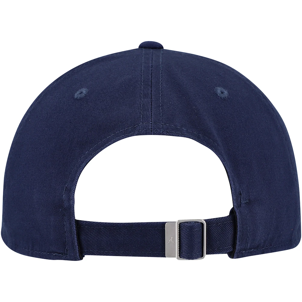 Men's Jordan Brand  Navy Michigan Wolverines Club Swoosh Performance Adjustable Hat