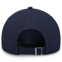 Men's Jordan Brand  Navy Michigan Wolverines Performance Club Swoosh Adjustable Hat