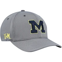 Casquette hybride Reflex Tech Flex grise Top of the World des Michigan Wolverines pour homme
