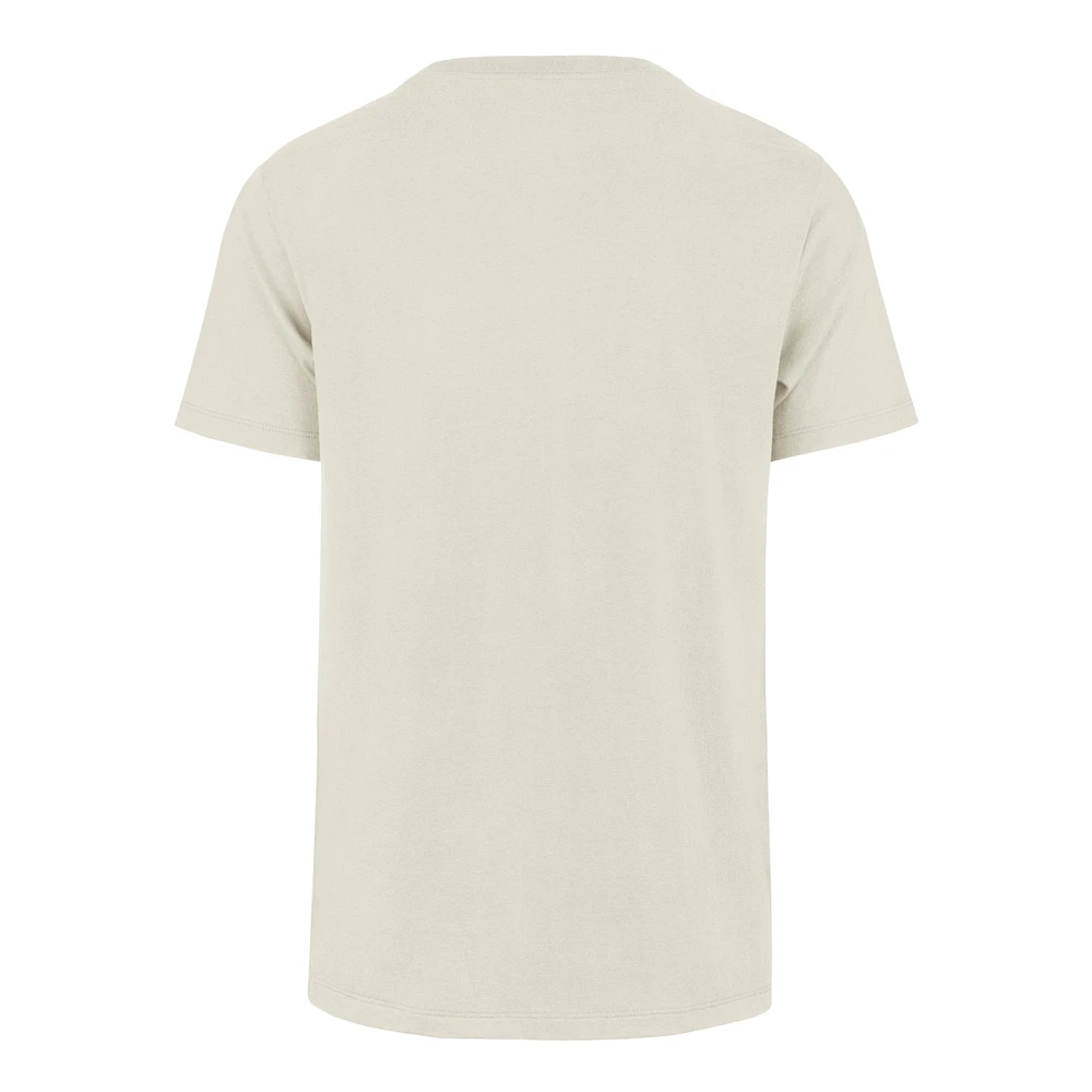 Men's '47 Cream Michigan Wolverines Duster Franklin T-Shirt