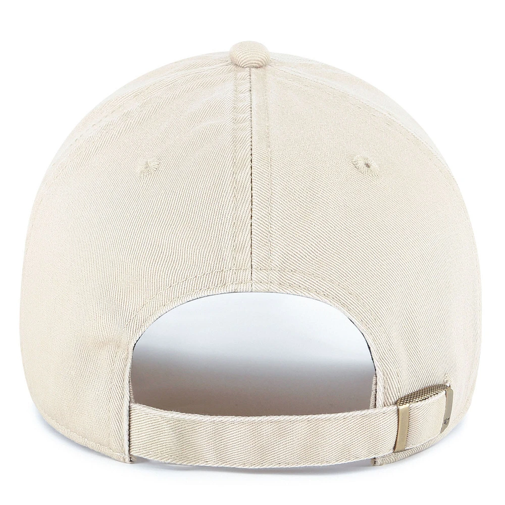 Men's '47 Cream Michigan Wolverines Grand Stand Clean Up Adjustable Hat