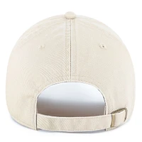 Men's '47 Cream Michigan Wolverines Grand Stand Clean Up Adjustable Hat
