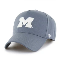 Casquette ajustable Michigan Wolverines Foundation Offside 47 grise pour homme
