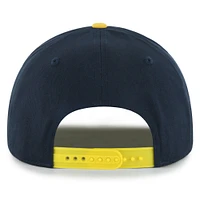 Men's '47 Navy Michigan Wolverines Dropshadow Rope Hitch Adjustable Hat