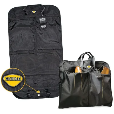 Michigan Wolverines Suit Bag - Black