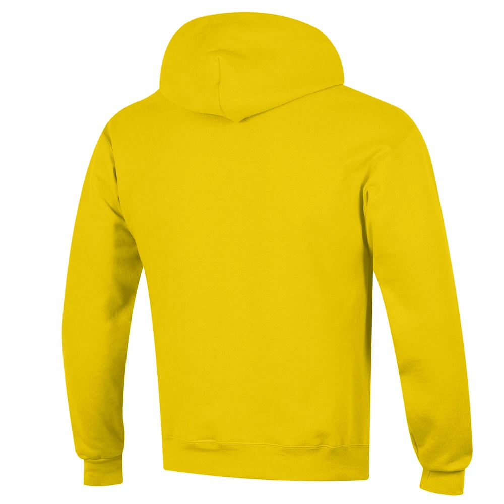 Sweat à capuche Champion Maize Michigan Wolverines High Motor pour homme