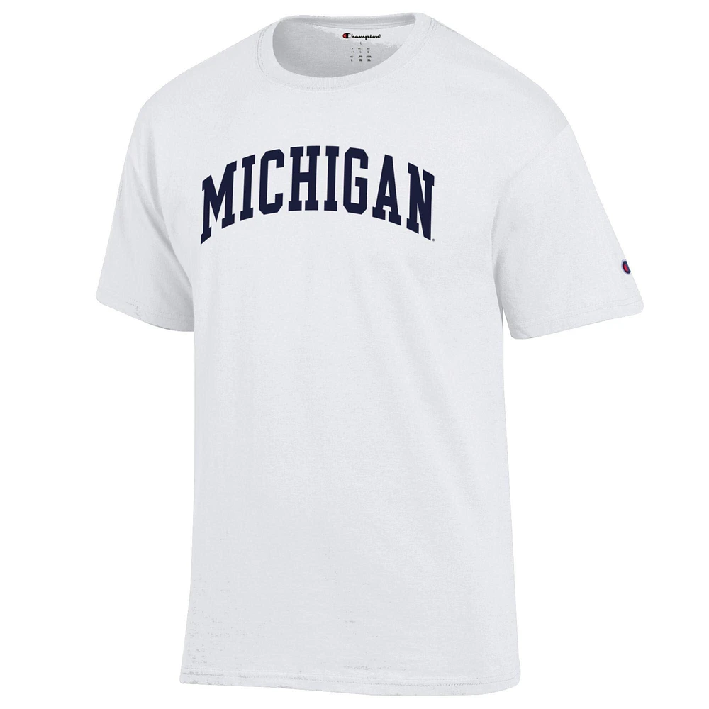 T-shirt blanc basique Arch pour homme