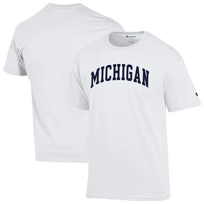 T-shirt blanc basique Arch pour homme