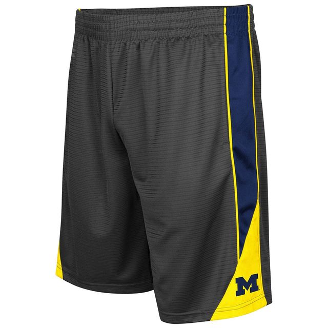 Short Colosseum Charcoal Michigan Wolverines Turnover pour homme