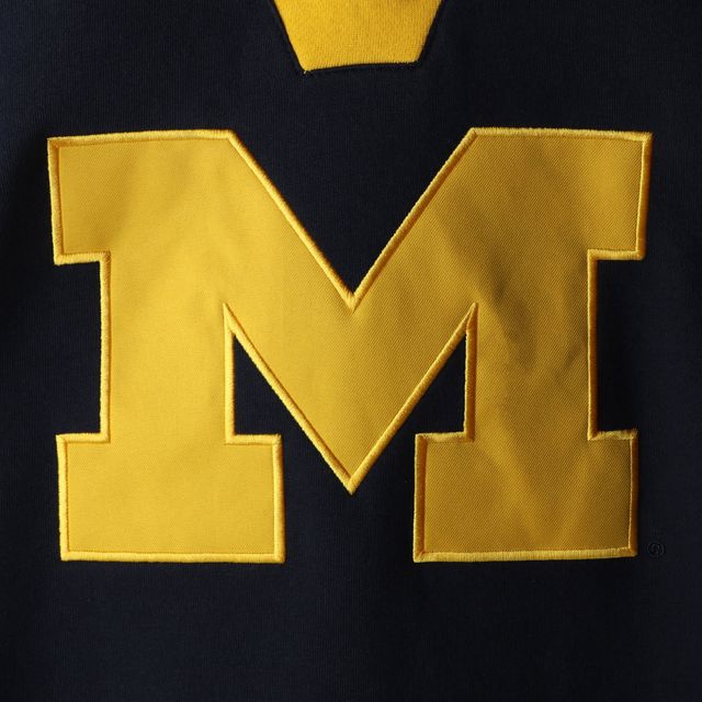 Sweat à capuche lacets Colosseum Navy Michigan Wolverines 2.0 pour hommes