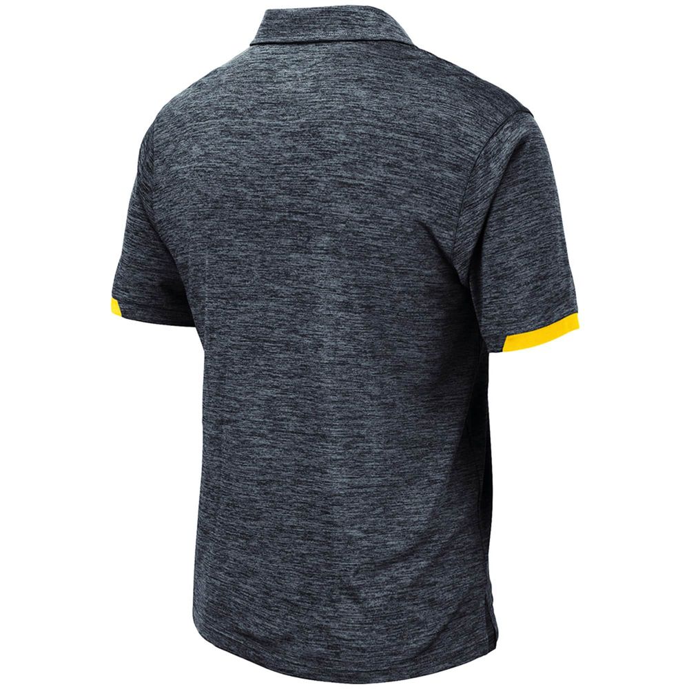 Men's Colosseum Navy Michigan Wolverines Nelson Polo