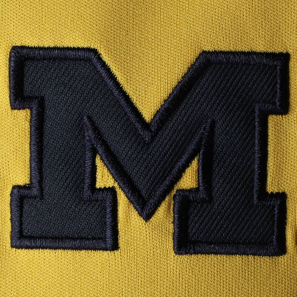 Men's Colosseum Navy Michigan Wolverines Nelson Polo