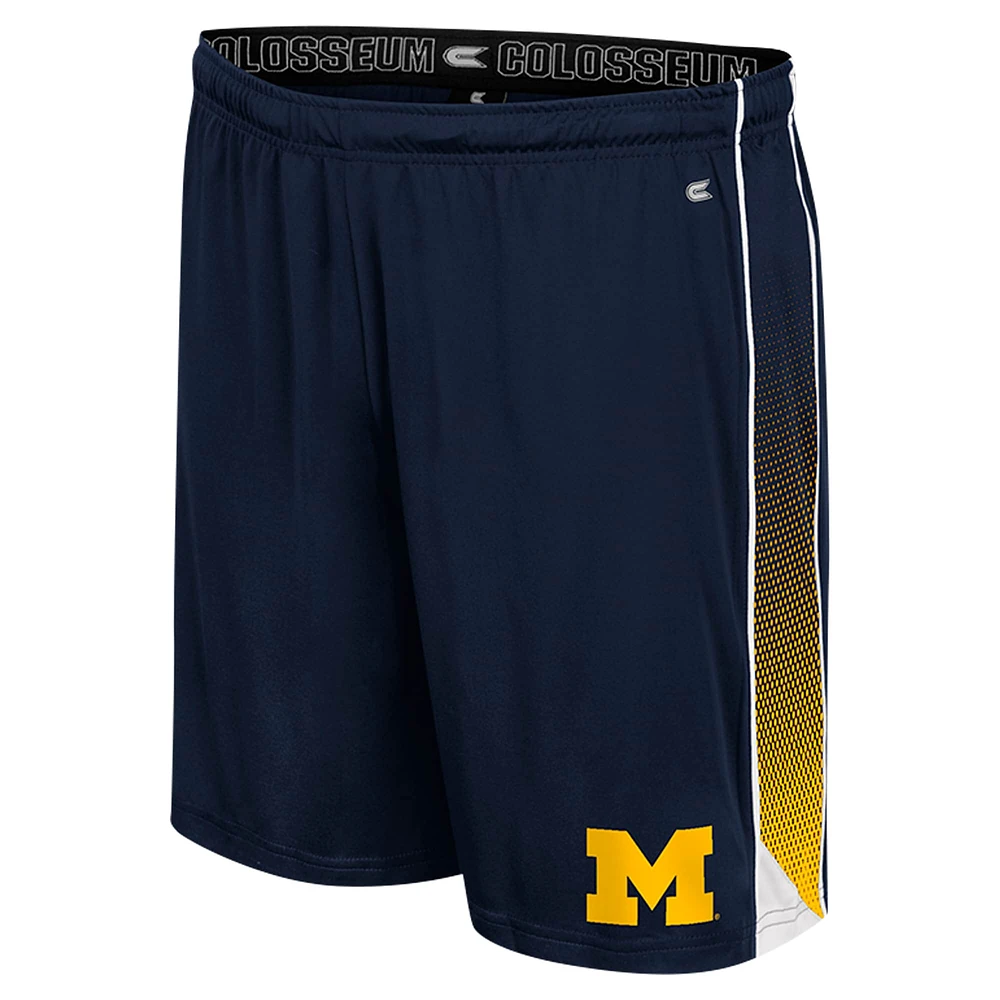 Men's Colosseum Navy Michigan Wolverines Online Shorts