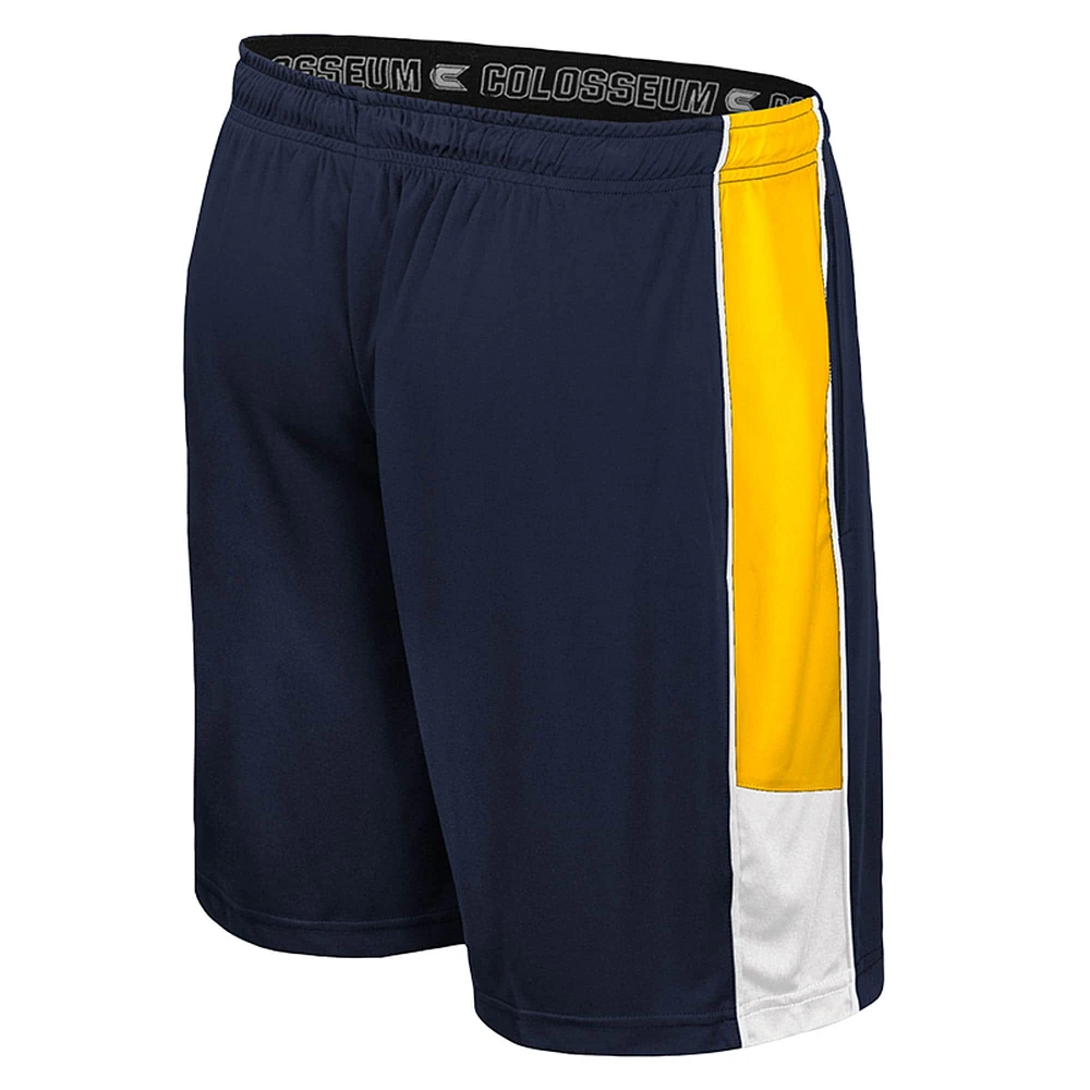 Men's Colosseum Navy Michigan Wolverines Quantum Shorts