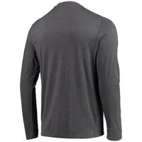 Men's Concepts Sport Navy/Heathered Charcoal Michigan Wolverines Meter Long Sleeve T-Shirt & Pants Sleep Set
