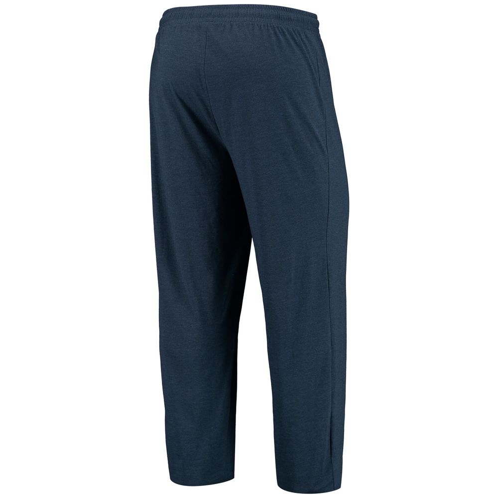 Men's Concepts Sport Navy/Heathered Charcoal Michigan Wolverines Meter Long Sleeve T-Shirt & Pants Sleep Set