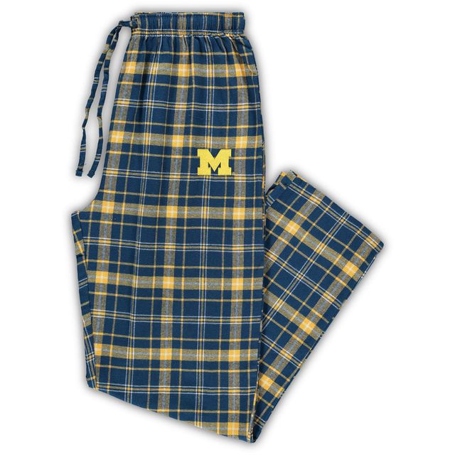 Concepts Sport Pantalon pour homme Michigan Wolverines Big & Tall Ultimate Bleu marine