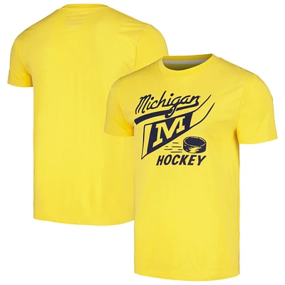 T-shirt Homefield Maize Michigan Wolverines pour hommes