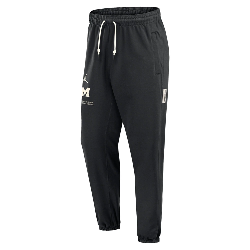 Men's Jordan Brand Black Michigan Wolverines Travel Performance Pants