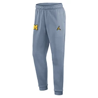 Men's Jordan Brand Blue Michigan Wolverines 2024 Sideline Player Performance Jogger Pants