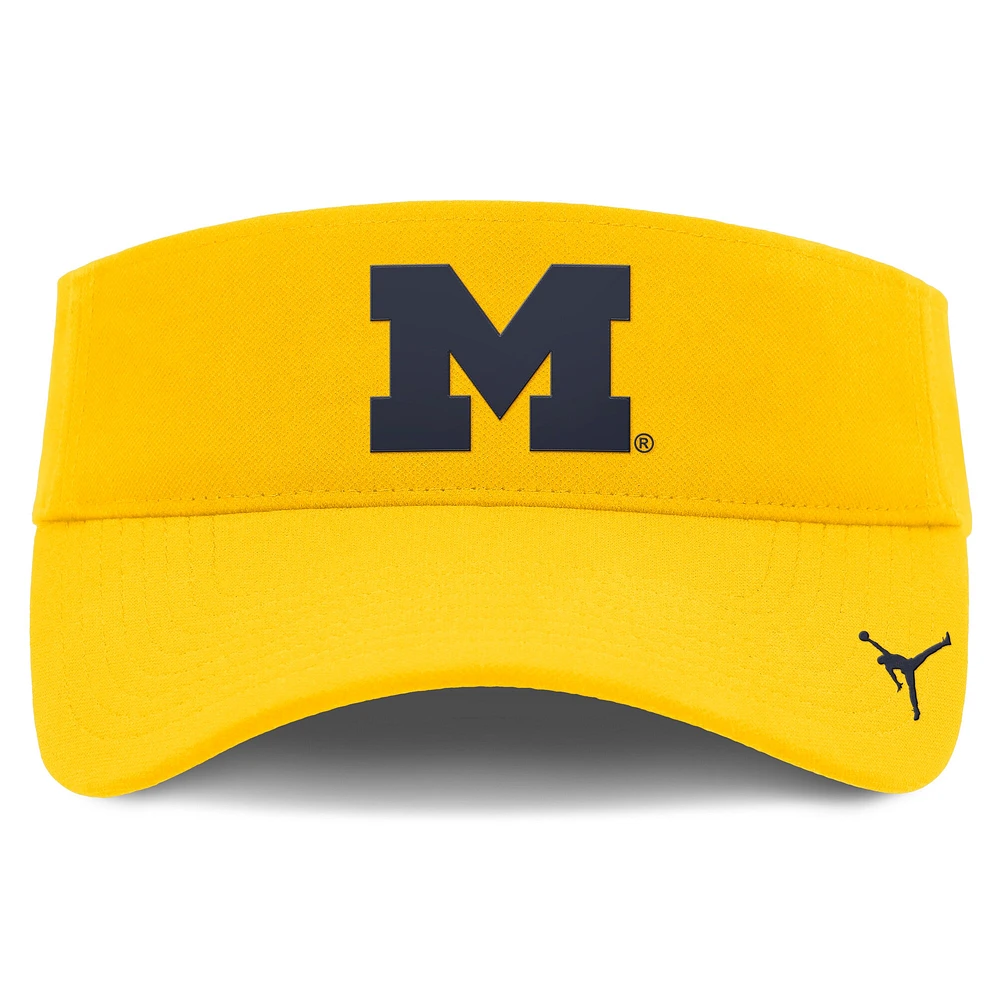 Visière ajustable Jordan Brand Maize Michigan Wolverines Ace Performance pour homme