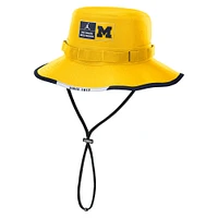Men's Jordan Brand Maize Michigan Wolverines Apex Swoosh Boonie Hat