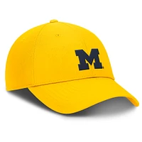 Men's Jordan Brand Maize Michigan Wolverines Club Performance Adjustable Hat