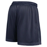 Short de joueur Jordan Brand bleu marine/gris chiné Michigan Wolverines pour homme