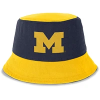 Men's Jordan Brand Navy/Maize Michigan Wolverines Apex Bucket Hat