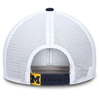Casquette ajustable Jordan Brand bleu marine/maïs pour homme, Michigan Wolverines Rise