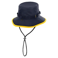 Men's Jordan Brand Navy Michigan Wolverines 2024/25 On-Field Apex Performance Boonie Bucket Hat