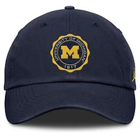 Casquette ajustable Jordan Brand bleu marine Michigan Wolverines Club pour homme