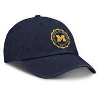Casquette ajustable Jordan Brand bleu marine Michigan Wolverines Club pour homme
