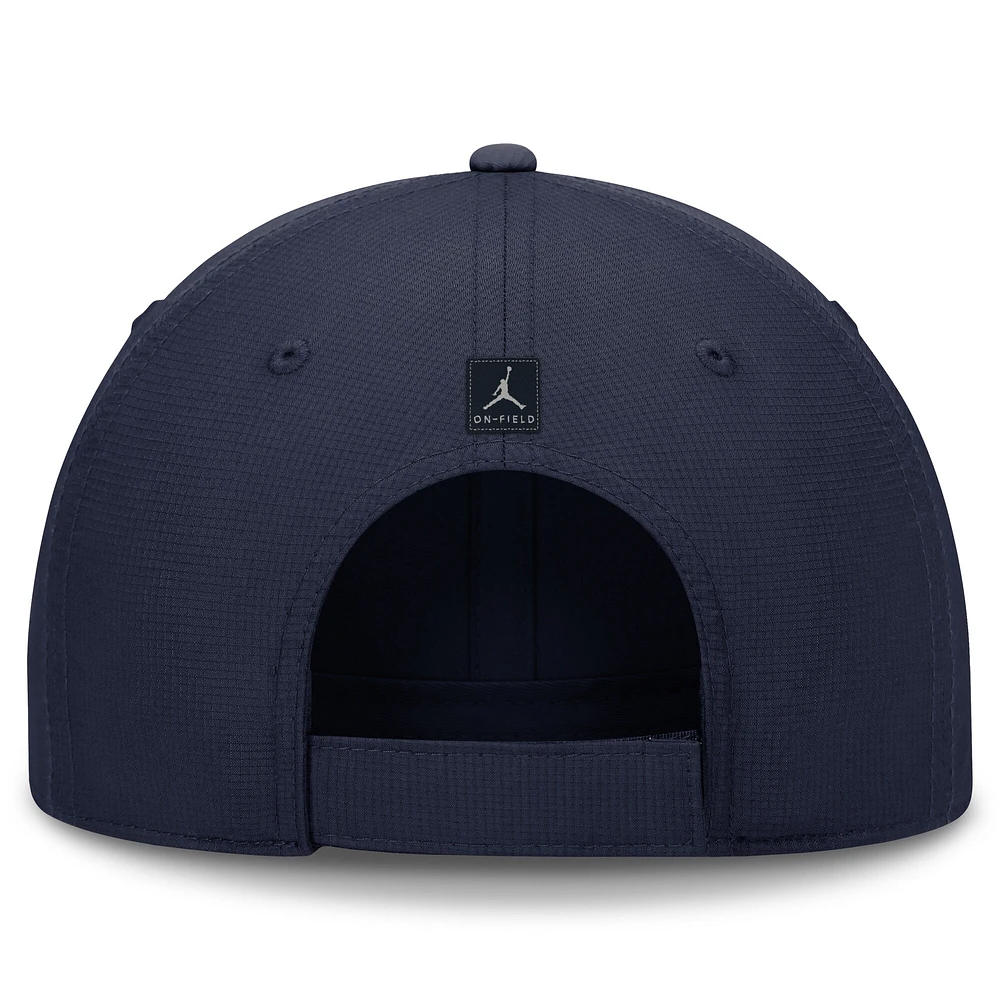 Men's Jordan Brand Navy Michigan Wolverines Club Performance Adjustable Hat