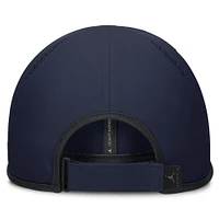 Casquette ajustable Jordan Brand bleu marine pour homme, Michigan Wolverines Featherlight Club